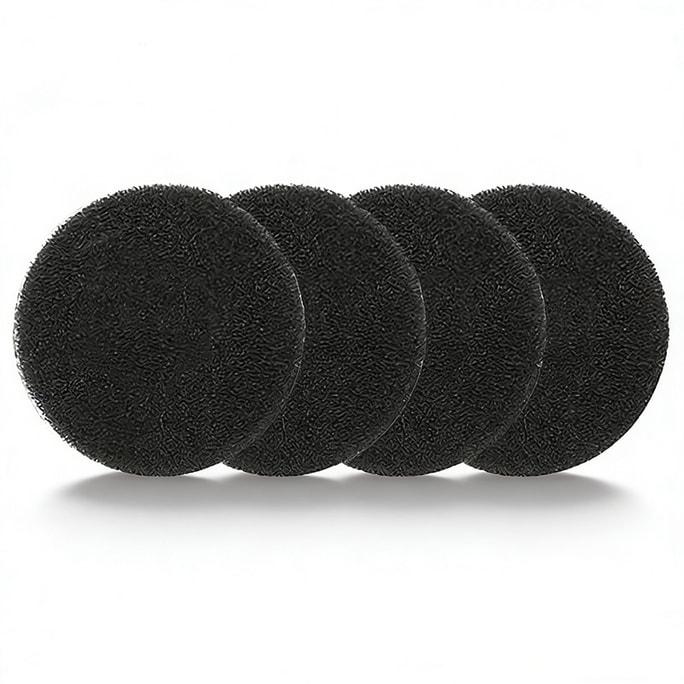 Replacement Sponges for Makeup Brush Sponge Cleaner Case 4-Pack
