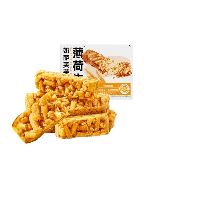 Mint Life Protein Stick, High Fiber And High Protein 0, Sugar Added, Fitness Period Like Sachima 150g * 1 Box