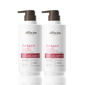Argan Repairing Shampoo & Conditioner  Sulfate-Free Paraben-Free  Argan Oil trengthening & Frizz Control18oz*2