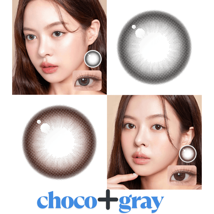 Classi Deep Mood Gray➕choco monthly 4pc 0 