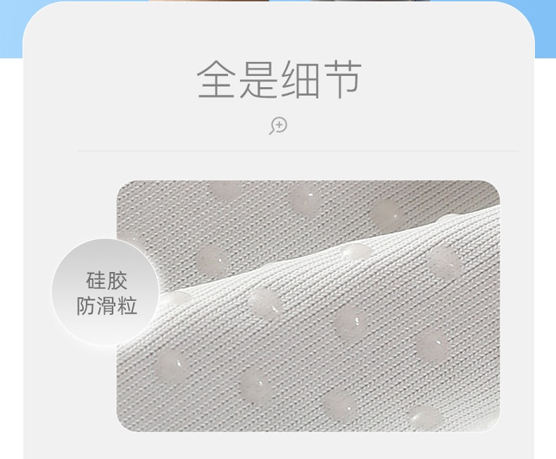 【中国直邮】 GoloveJoy 冰丝防晒手套 冰川蓝/双 透气薄款 冰感防滑露指手套