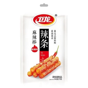 Spicy Sticks Spicy Stick Spicy Flavor Snacks Spicy Gluten Snacks Leisure Food Snacks 78g/Bag