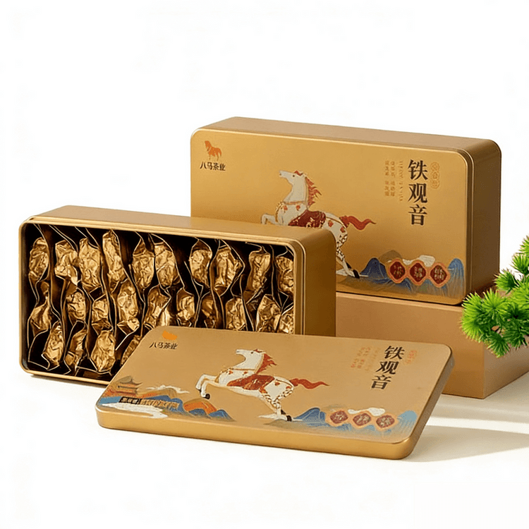 中国直邮】 八马茶业八马茶叶浓香型铁观音正宗安溪铁观音乌龙茶独立