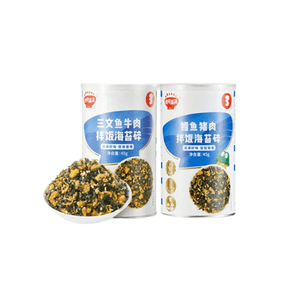 Cod nori minced rice with seaweed Ready-to-eat No added rice balls Cod pork 40g+ salmon 40g