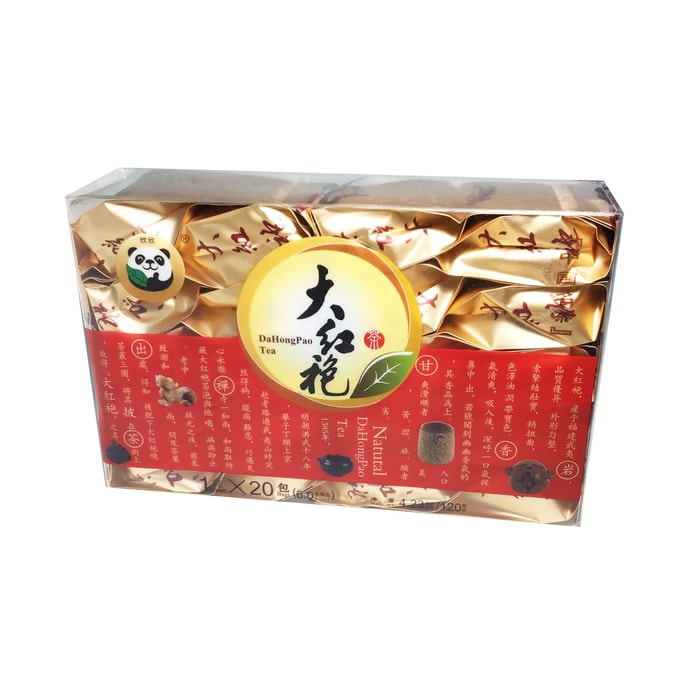 중국 Xinxin Dahongpao 차 4.23 온스