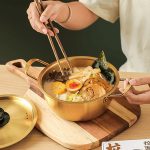 Korean Ramen Pot with Lid 18cm