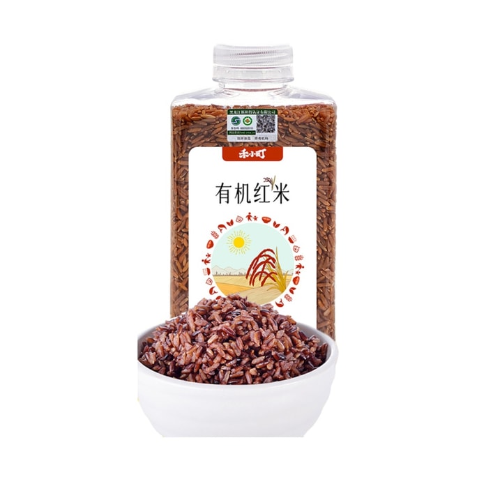 【中国直邮】 禾小町 有机红米430g*1瓶