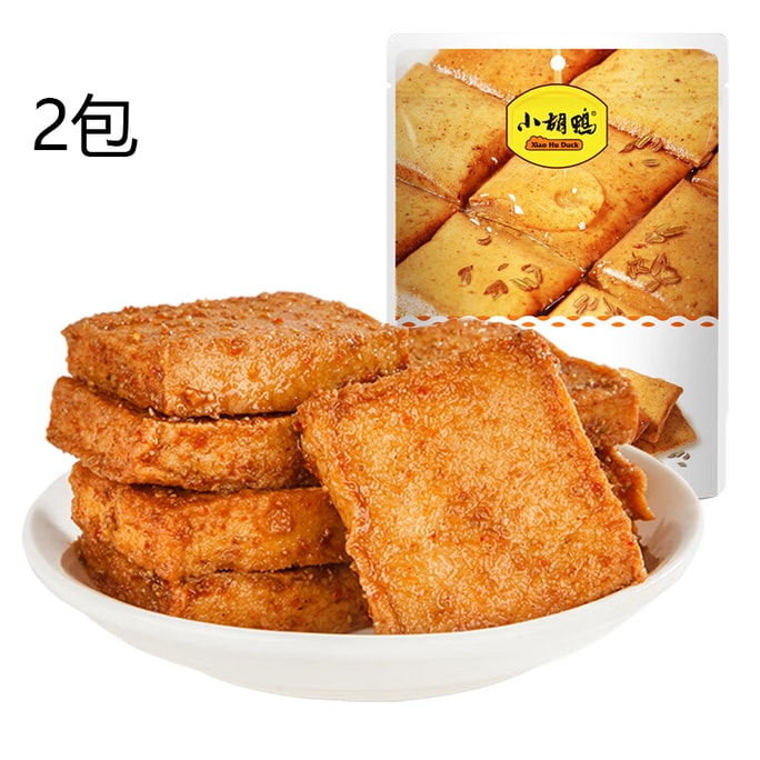 BBQ Flavored Fish Tofu - Vegetarian Dried Tofu Snack 158g*2