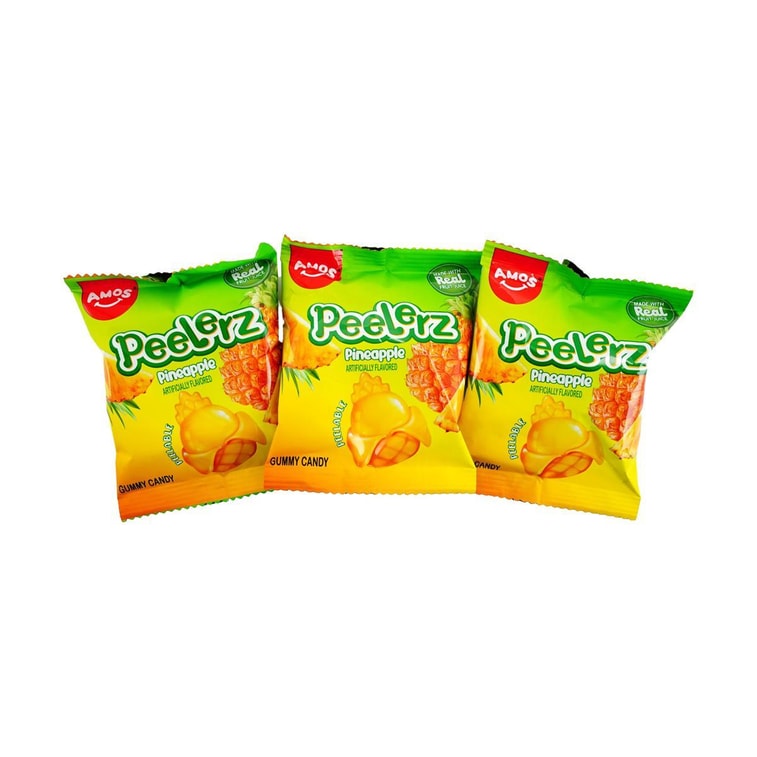 Peelerz Jelly Gummy Candy Pineapple Flavor , 8.47oz 4