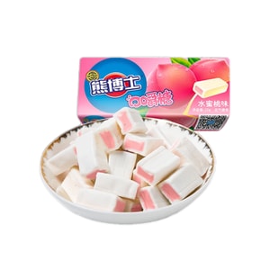 Dr. Bear chews 22g of chewing candy and 5 pieces of peach flavor 110g