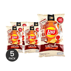 Potato Chips Salt Egg Flavor 1.55 oz *5【5 Packs】