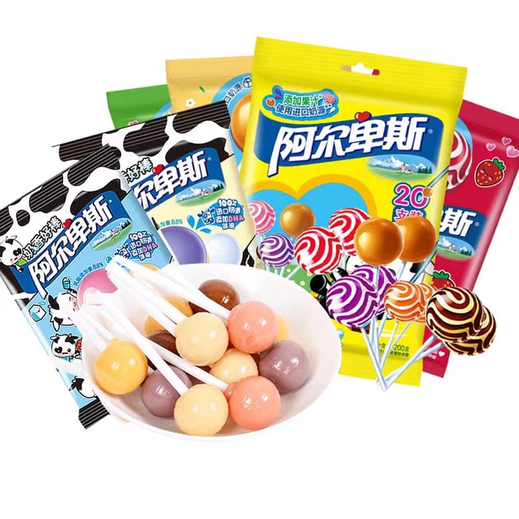 Mixed flavor lollipop 20 pieces*1bag - Yami.com