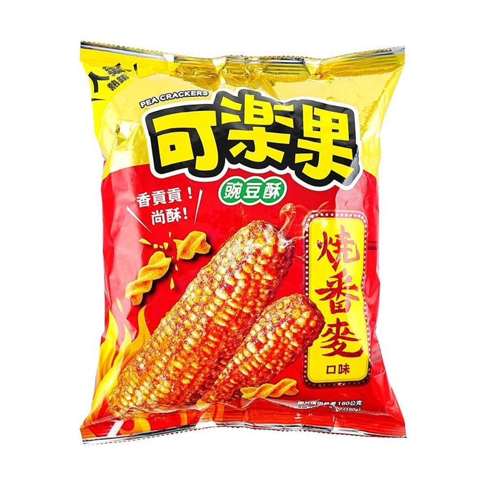 Koloko Pea Crackers Grilled Cron Flavor 5.64 oz