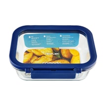 Rectangular Glass Lunch Box Heat Resistant Airtight Leakproof Bento Box, 20.3 fl oz