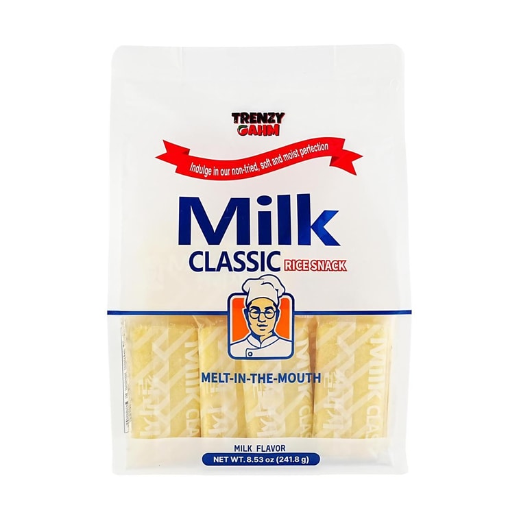 Rice Crackers Classic Milk Flavor, 8.53 oz【Korea Trendy】 3