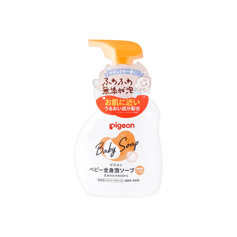 Japan Baby Face and Body Bubble Systemic Foam Soap, 16.9 fl oz 13
