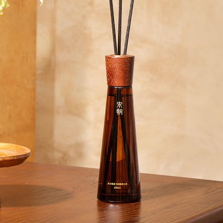 Wood Trace Series Reed Diffuser Wild White Tea Long Lasting Home Fragrance 6.09 fl oz 5