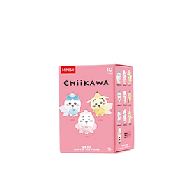 【中国直邮】 MINISO 名创优品 Chiikawa系列快乐伙伴盲盒手办公仔桌面摆件礼物10*7*7cm *1盒