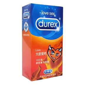 [중국 직배송] 듀렉스(미국) 기간 한정 특가: 듀렉스 러브 콘돔 10개입 (피임용)