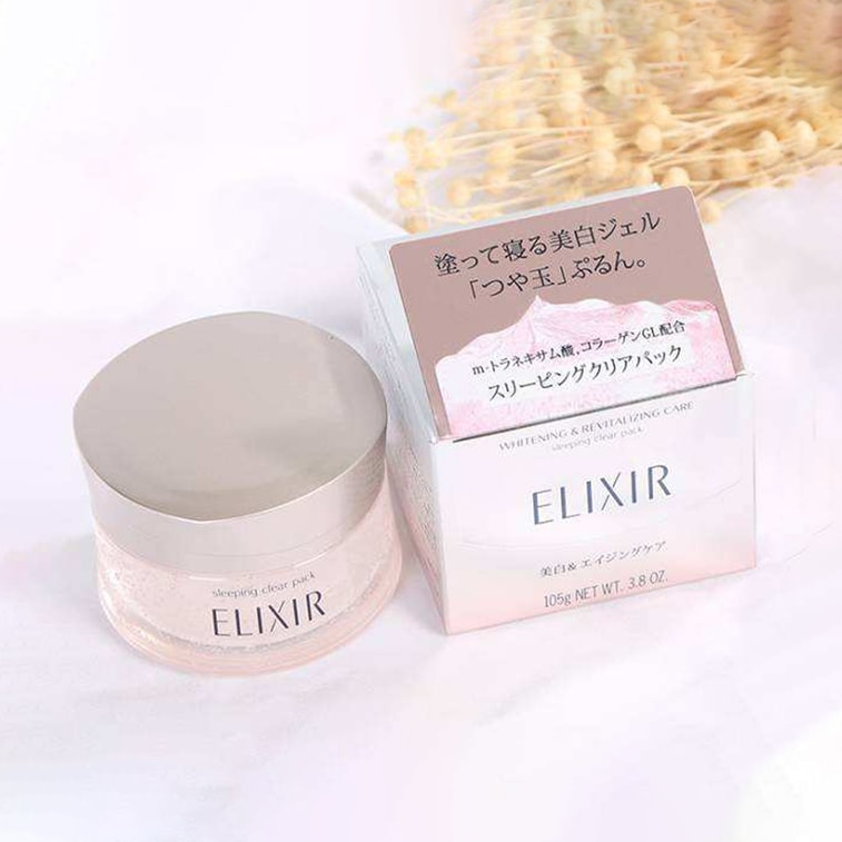 【日本直送品】エリクシール 美白・保湿・引き締め スリーピングマスク 105g 保湿・洗い流さない @COSME 大賞受賞 3