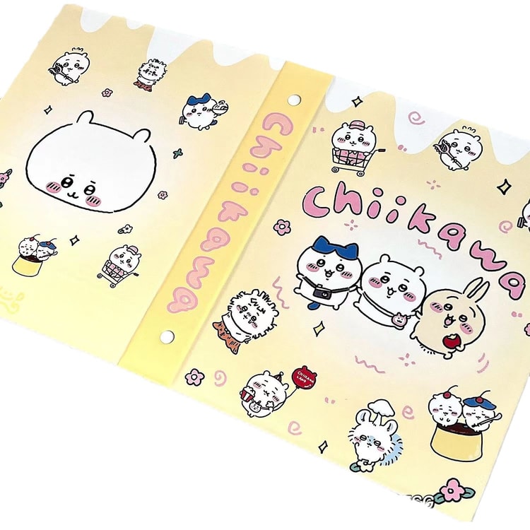 Chiikawa Card Book Loose-Leaf Binder Cute Shell Card Binder-A5 1Pc -  Yami.com