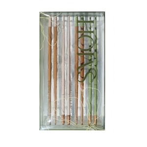 FaSoLa Life 宋式懸浮筷 雅韻青翠 4雙禮盒裝 PET抗菌銀離子 中式國潮