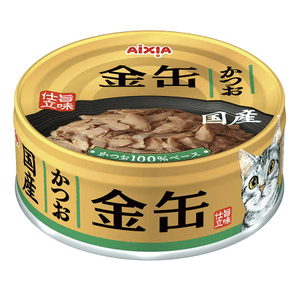 AIXIA 골드 캣캔 (가다랑어맛) 70g