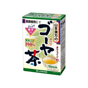 【日本直邮】 日本 山本汉方制药 苦瓜茶 16袋 养生茶包