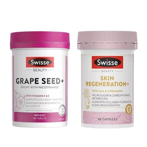 Whitening Pill + Grape Seed Anti-sugar Take Whole-body 180 Tablets +60 Tablets