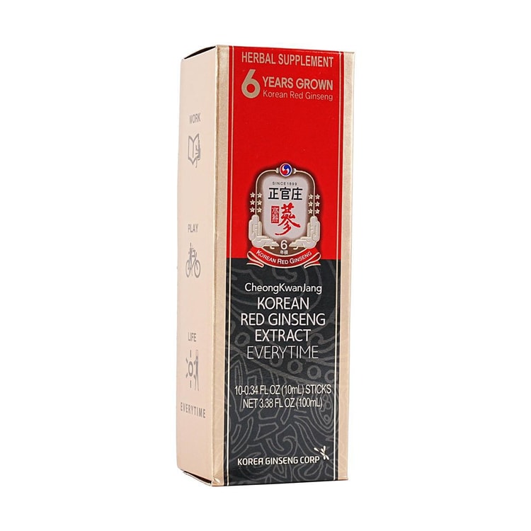正官庄 高麗蔘膏口服液 (6年根) 10ml×50包 正官庄 高麗蔘膏口服液 (6年根) 10ml×50包
