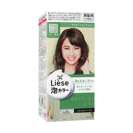 Liese Prettia Creamy Bubble Hair Color, British Ash
