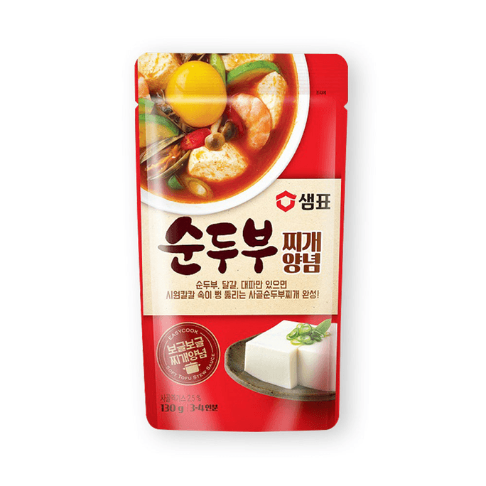 韩国 SEMPIO膳府嫩豆腐汤调味酱料130g