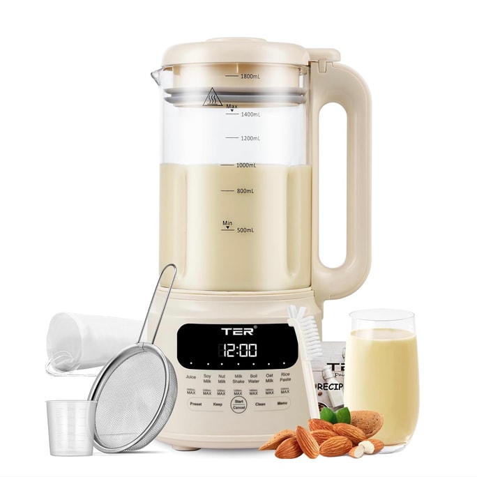 10-in-1 Soy Milk Nut Milk Maker 61oz Blender 1 unit