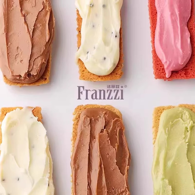 【中国からの直送】FRANZZI チーズチョコレートビスケット 70g×1袋 - 午後のおやつやお茶に最適です。 8