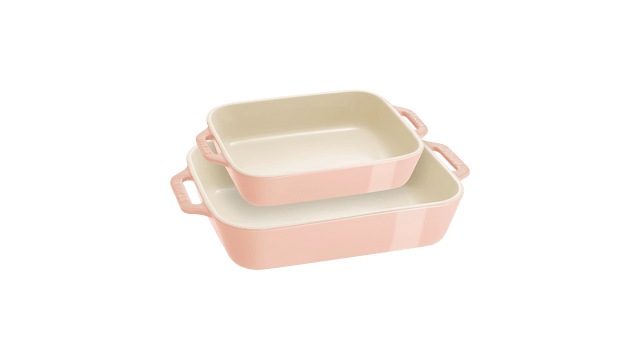 STAUB セラミック長方形ベーキングディッシュセット キャセロール皿 2