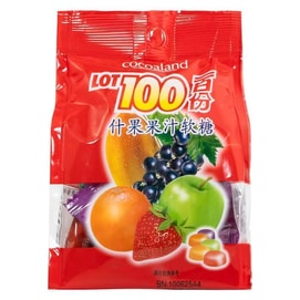 マレーシア産フルーツジュースグミ、マンゴーフルーツキャンディー、QQキャンディー、グミキャンディー、84g×1袋100食分