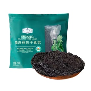 【中国直邮】山姆Member's Mark 精选有机干紫菜  200g