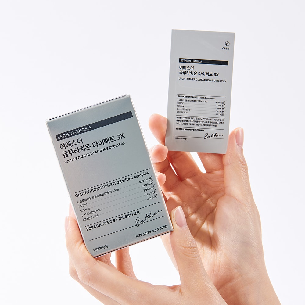 dr lyuh esther glutathione NO. 1 IN KOREA is DR. ESTHERS GLUTATHIONE FILM , Oral melting DR. LYUH ESTHERS GLUTATHIONE FILM is proven 70% absorption by your liver , See and feel the difference and learn Liposome Glutathione Direct Ultra X