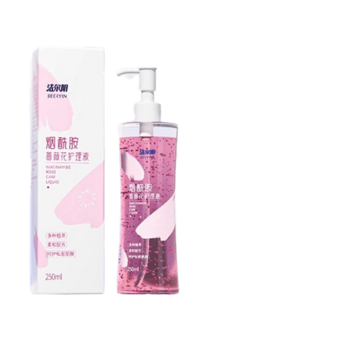 【中国直邮】 洁尔阴 蔷薇玻尿酸益生菌私处洗护液 日常抑菌护理液女性清洗液 250ml
