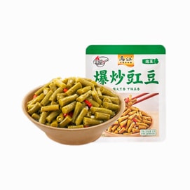 【中国直邮】 乌江 爆炒豇豆30g*12袋开味拌饭油炒下饭