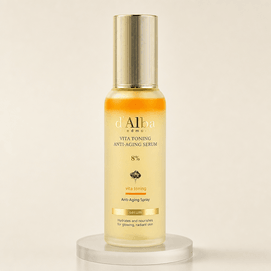 비타 토닝 안티에이징 스프레이 세럼 8%, 2.37 fl oz, 듀얼 레이어 오일 및 세럼 미스트【고농축 브라이트닝 및 퍼밍】