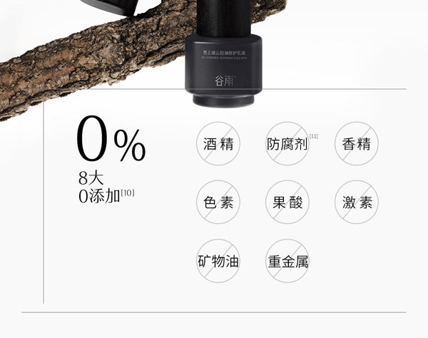 穀雨 男士乳液 補水保濕控油【國人男士專研】 【痘印-20.01%】 春夏季修護 潤膚乳 60ml