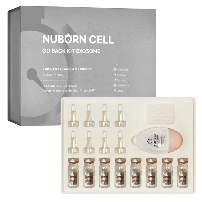 韩国 美妆其他(韩国) BLANCDUBU Nuborn Cell 告白安瓶套装(0.3gx8瓶,60ml/盒)