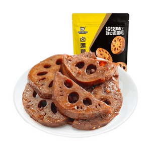 【中国直邮】 周黑鸭 武汉特产食品零食小吃 卤莲藕160g*1袋