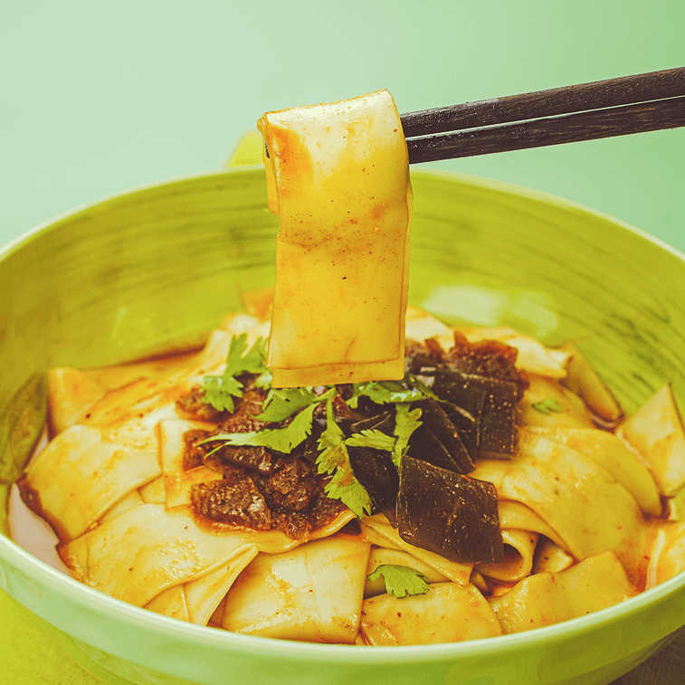 Potato Vermicelli Instant Noodles with Spicy Sesame Sauce, Lanzhou Specialty 8.29 oz 3