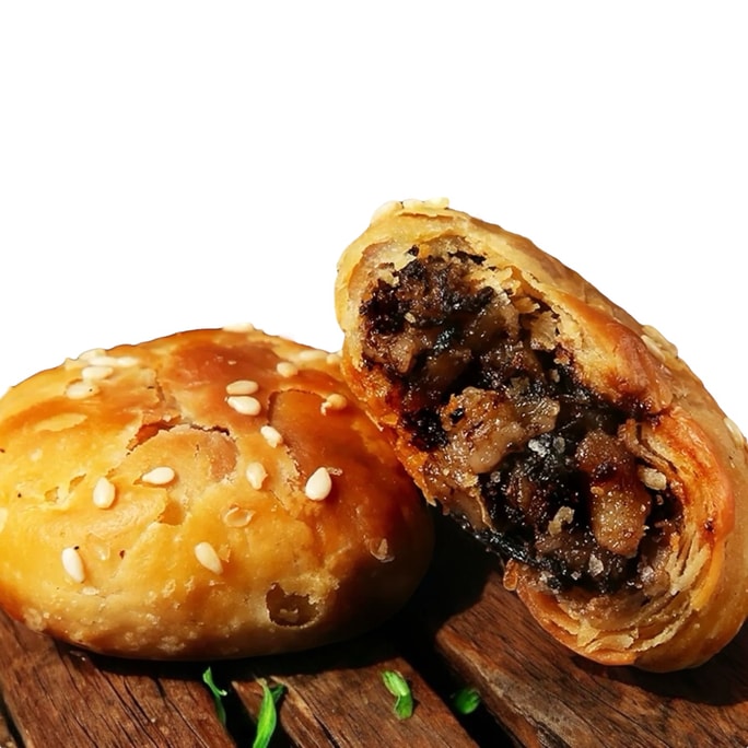 【好会吃】梅干菜烧饼 黄山烧饼 辣味 150g 10个装 开袋即食