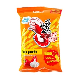 Shrimp Chips Hot Garlic Flavor, 3.3oz