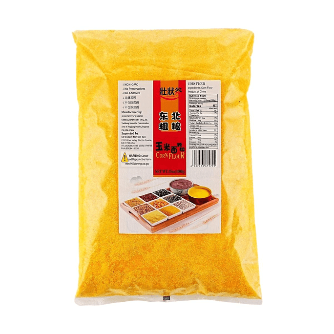 Corn Flour, 35.27 oz 【For Congee and Pancake】