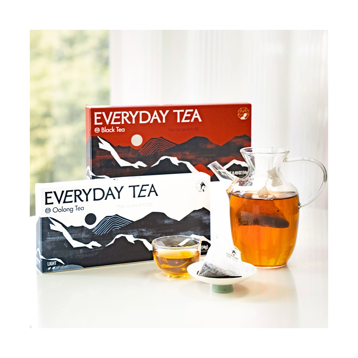 茶颜悦色 习惯茶 红茶 乌龙茶 茶叶茶包组合14g*2盒装