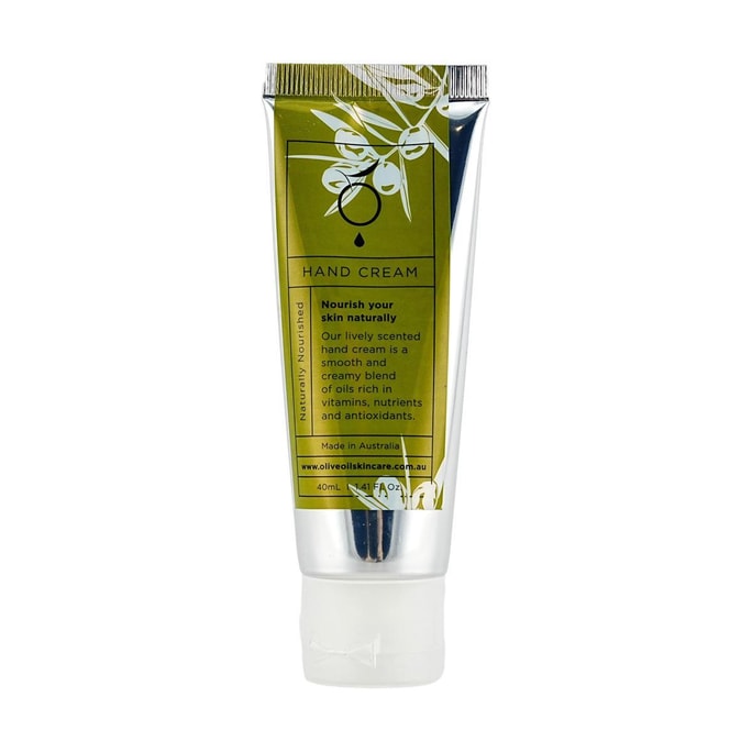 OLIVE OIL澳莉芙 天然橄榄油护手霜 40ml 深层保湿 持久滋润 舒缓修护 预防老年斑